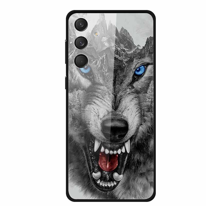 Чехлы из закаленного стекла для Samsung A16 Чехлы Космический принт Жесткие задние крышки для Samsung Galaxy A16 4G 5G Чехлы Coque A16 2024