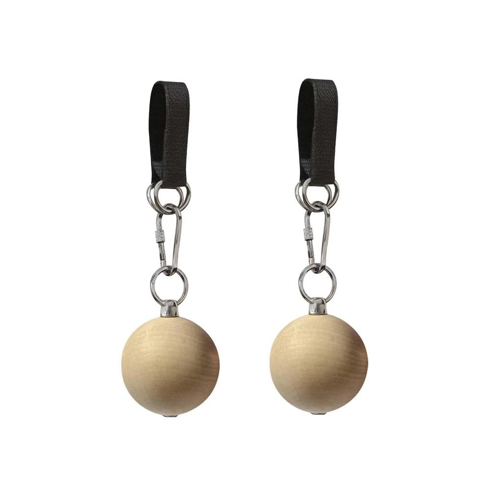 Wooden Forearm Trainer Ball-shaped Finger Strengthener Grip Strength Trainer Bouldering