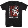 Guilty Gear Strive Arc Видеоигра Sol Badguy Персонаж Мужская Футболка Аниме Мерч Унисекс Футболка