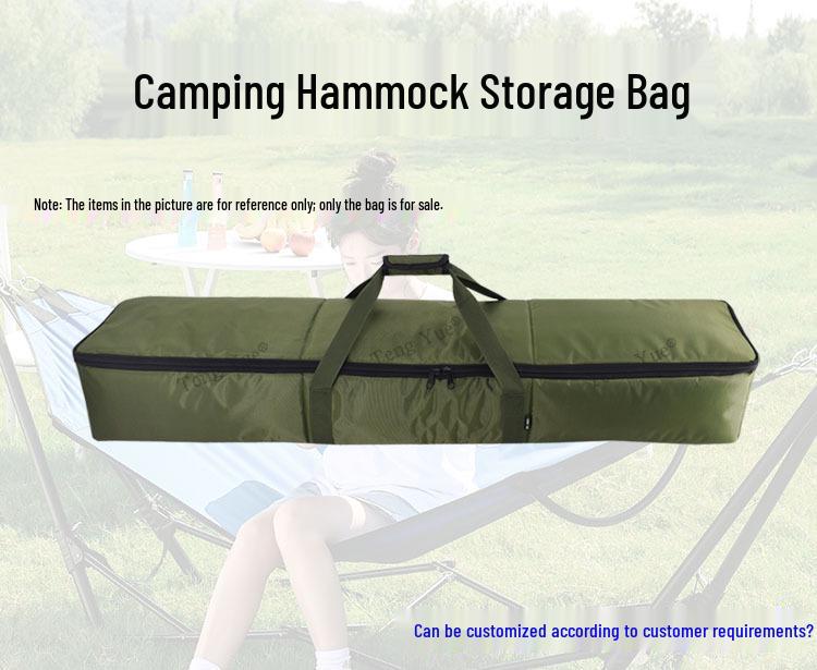 Custom 1697 Folding Hammock Chair with Storage Bag for Outdoor Wilderness Camping