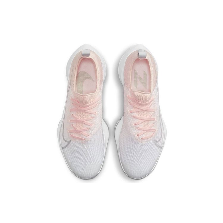 Nike Air Zoom Tempo NEXT% Flyknit Sunset Tint Женские кроссовки Оранжево-белое иглу CI9924-600