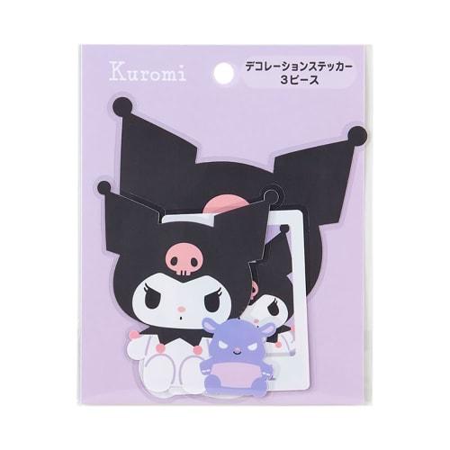 Sanrio (SANRIO) Sanrio New Life Decoration Sticker Set Kuromi Kuromi-chan Kuromi 11.5 X 10 X 0.1cm Character 003000 SANRIO