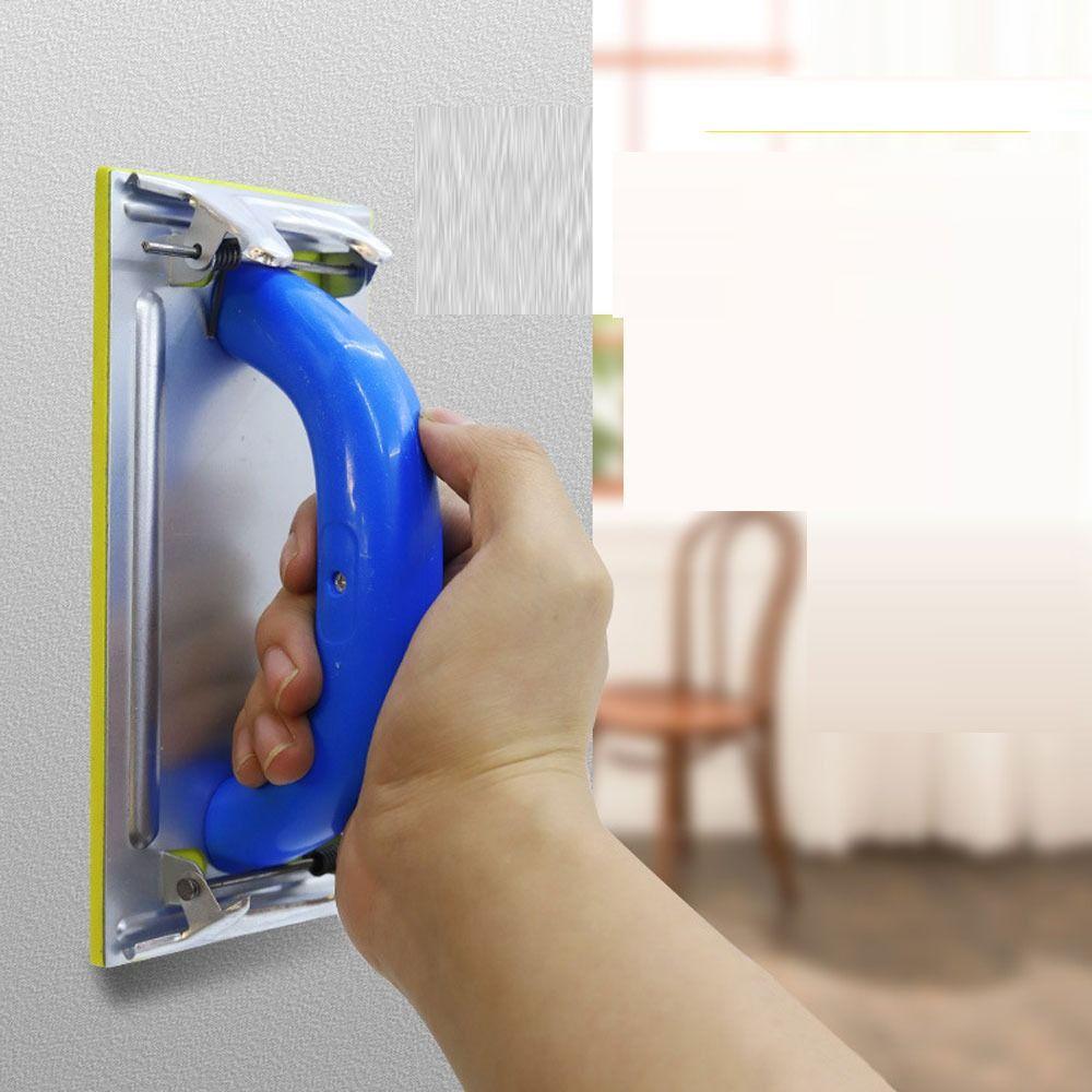 АБС Наждачная шина с ручкой Стойка для наждачной бумаги Полировальная ручная шлифовальная машинка Дом