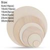 Товары для вечеринок Деревянные бирки DIY Письменные деревянные круги Круглые деревянные детали Пустая табличка Орнамент