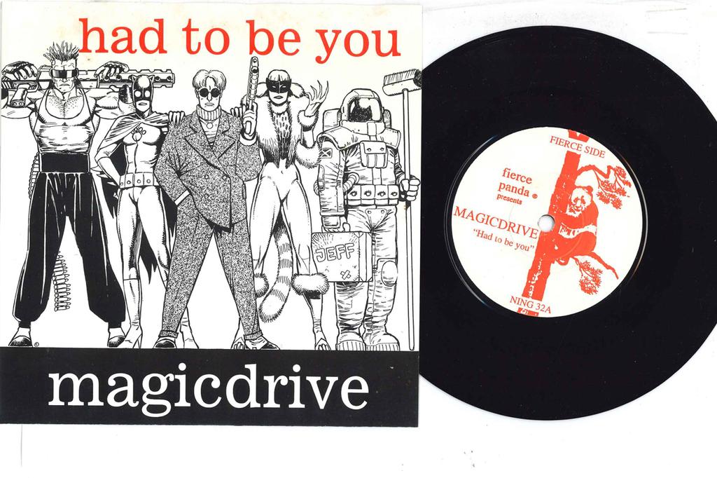 7-дюймовая пластинка MAGICDRIVE - Had To Be You / Mammogram NING32 FIERCE PANDA 1996 UK Rock Б/у