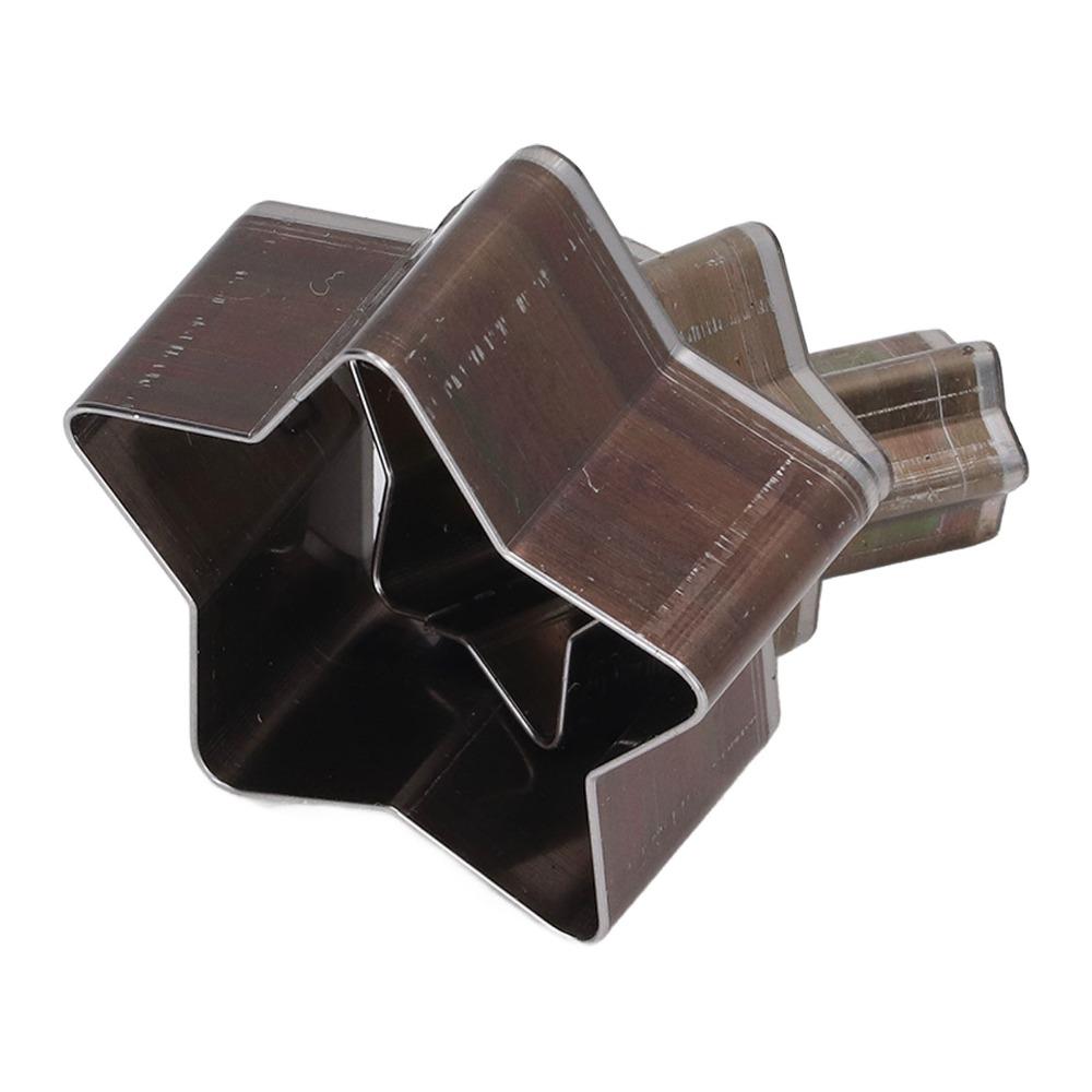 3pcs With Storage Box Leather Die Cutter Steel Material Leather Punch Die Set For DIY Crafts