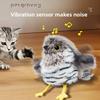Plush Cat Toy With Bird Sounds For Multicat Homes And Calming Fun