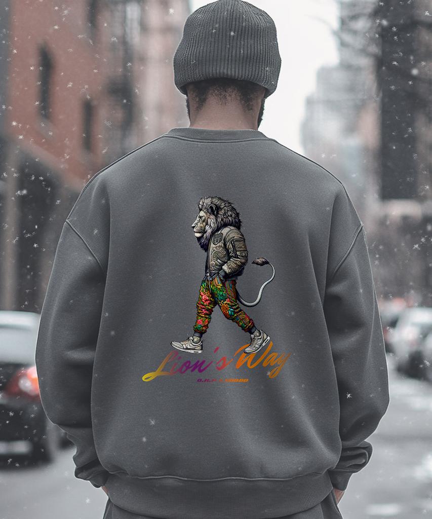OHP Ohpxgoodd4 Bmr. Ryan Fleece-Lined Sweatshirt