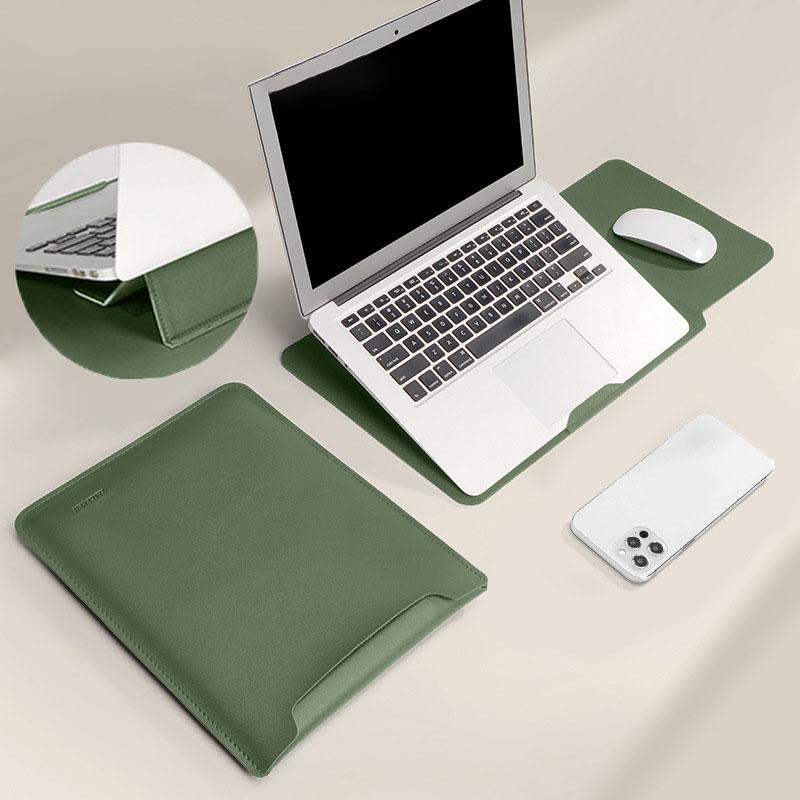 Трехслойная сумка-чехол для ноутбука с подставкой Для Apple Macbook 16 15 13 11 дюймов Для Lenovo Huawei Xiaomi ASUS Сумки для ноутбуков