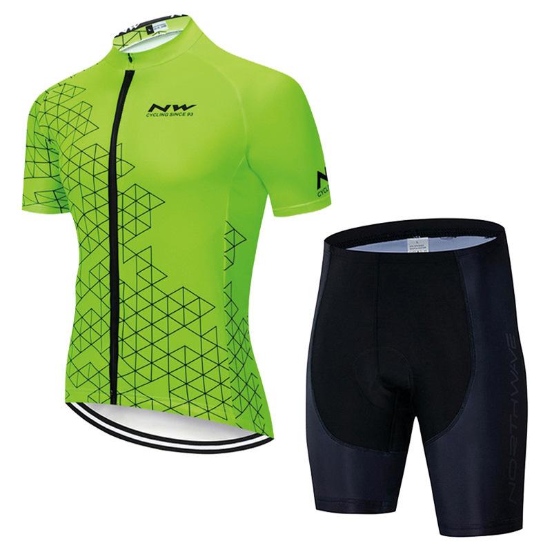 Team Edition Cycling Suit Short Sleeve Set Mountain Bike Road Suit Downhill Suit