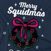 Футболка мужская Squid Game Merry Squidmas Wreath