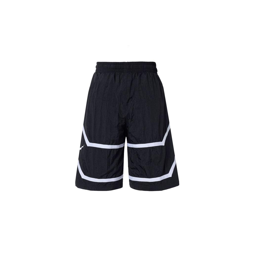 Nike Striped Drawstring Casual Sports Lightweight Woven Shorts Men Shorts Black CT4622-010