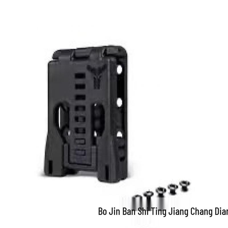 Quick-Dial Multi-Function Waist/Back Clip with K Sheath for Tools/Knives/Flashlights