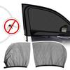 Car Sunshade Curtains Universal Side Window Shades Mosquito Auto Sunshade Repellent Protection L2E2