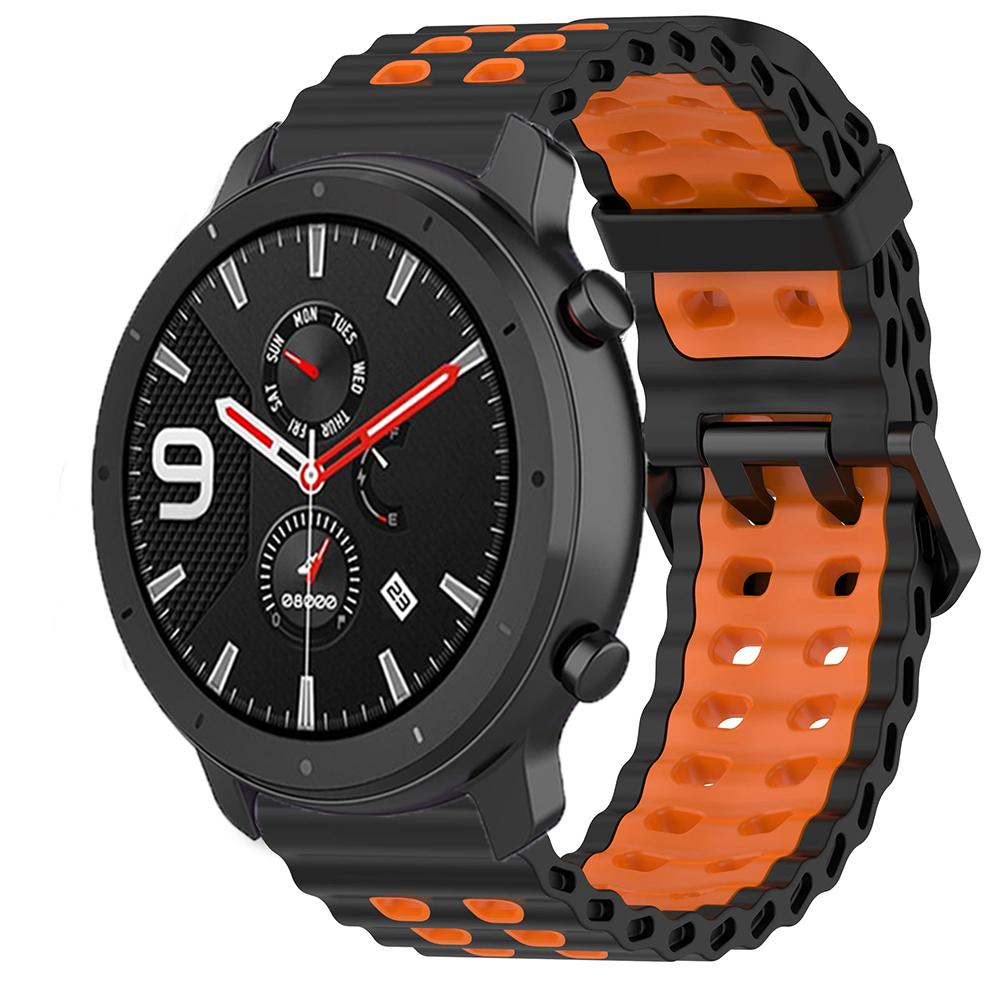 Силиконовый ремешок 22 мм для Amazfit GTR 47 мм/GTR 4 3 Pro/Balance 2 1/Bip 6 5/Stratos 2 3 Браслет для Huawei Watch GT6 5 4 46 мм Ремешок