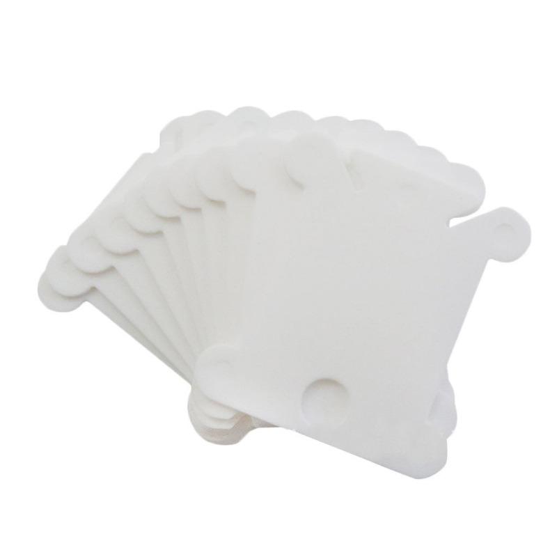 50PCS/Set Plastic Bobbins Floss Set Spool Thread Card Embroidery Floss DIY Stitch Organizer Holder Sewing Tools