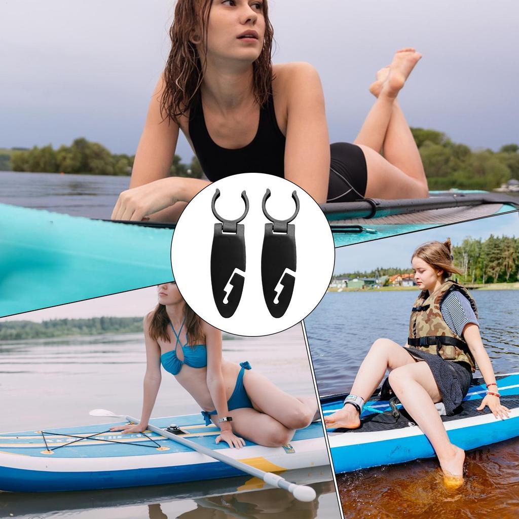Paddleboard Clamps 2 Pieces Paddle Board Clips Expandable Fixing Clamps Paddle Board Water Sport Accessories For Kayaks sport