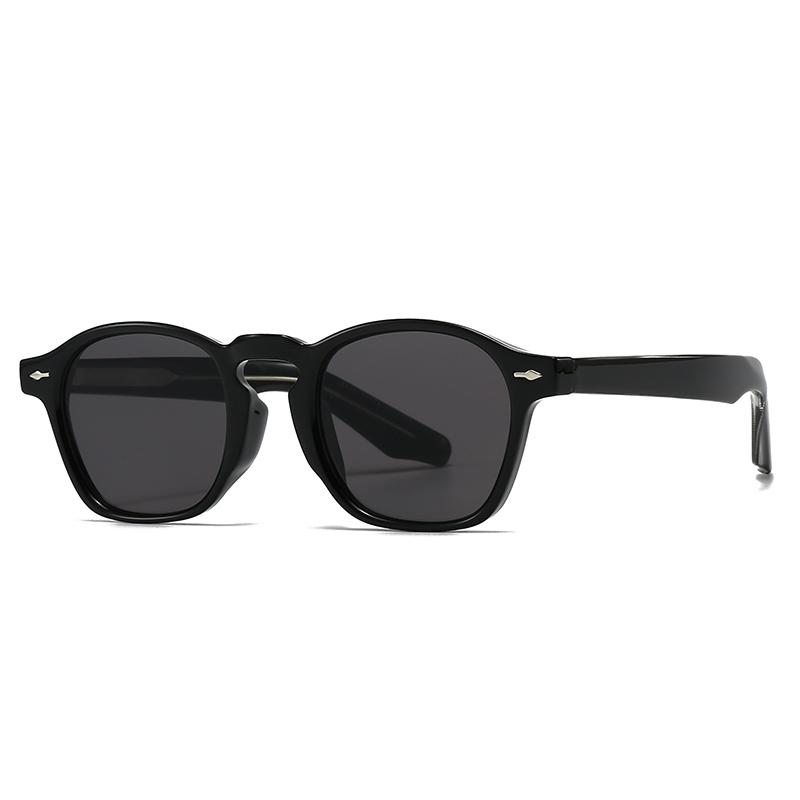 Европейский и американский модный уличный стиль ретро художественные солнцезащитные очки с акриловыми вставками современный шарм солнцезащитные очки 28058