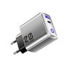 Европейские вилки Быстрое зарядное устройство USB C 20 Вт Встроенный светодиодный индикатор статуса зарядки Портативный дизайн Для использования с несколькими устройствами