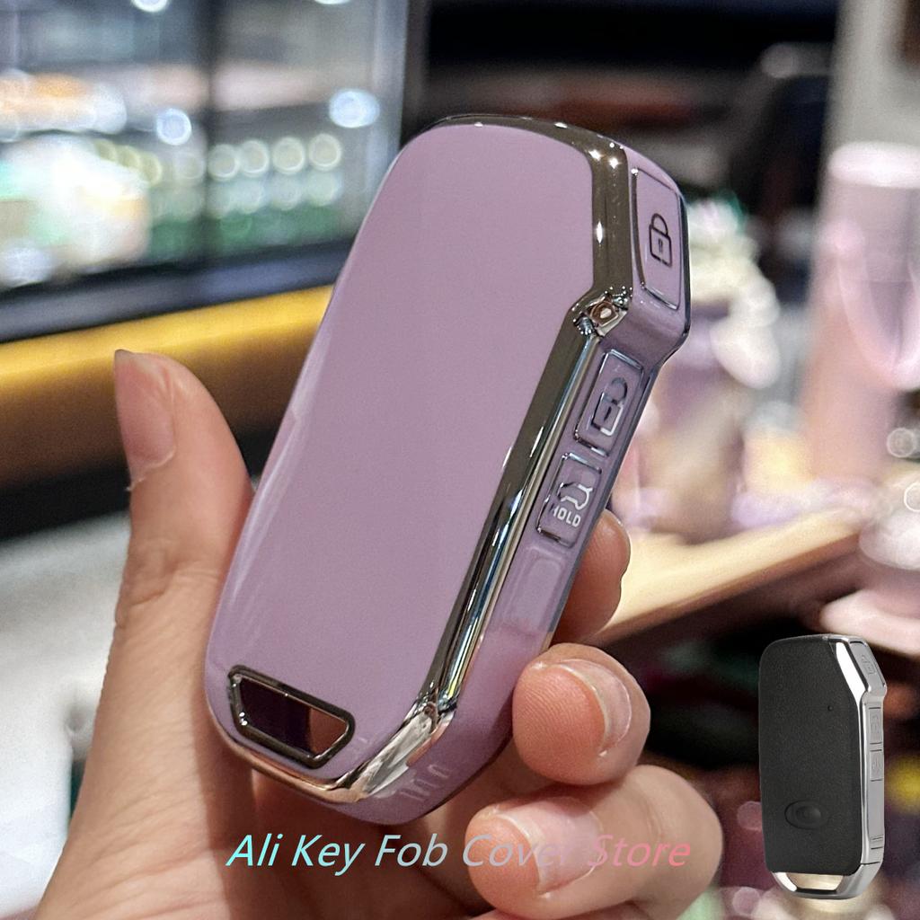 Чехол для брелока для Kia K3 KX3 KX7 K5 Sportage Carnival Mpv KIA Smart Remote Key Cover K8 Брелок для ключей автомобиля
