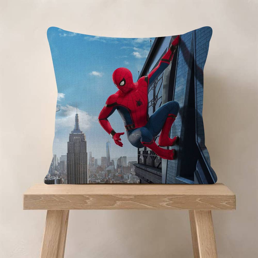 American Cartoon SSpider pc Maple Design Cushion Cover Happy Autumn Harvest Decor Holiday Decorati Pillow Cover