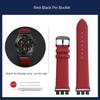 Для Swatch металлический адаптер YVS400 YVB404 YVS420 YVS454 YVS451 Браслет из кожаного ремешка Модифицированная цепочка для часов 21 мм красный синий черный ремешок