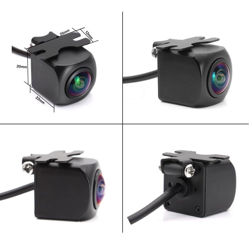 180 градусов 1080P AHD CCD универсальная фронтальная камера без парковочной линии камера переднего вида для автомобиля парковочная камера без зеркала