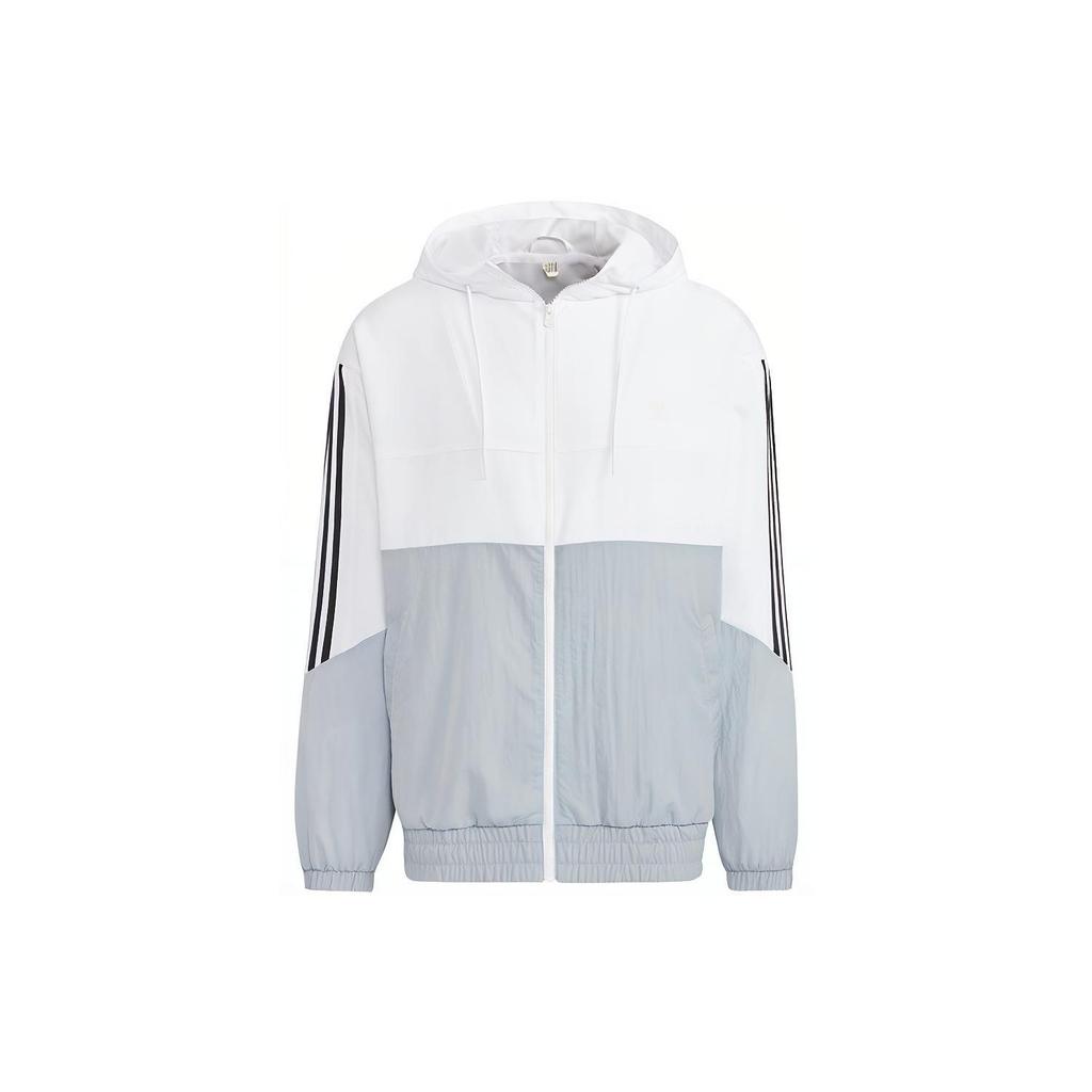 adidas Куртки Мужские Белые С Капюшоном Умеренные Другие HN2423