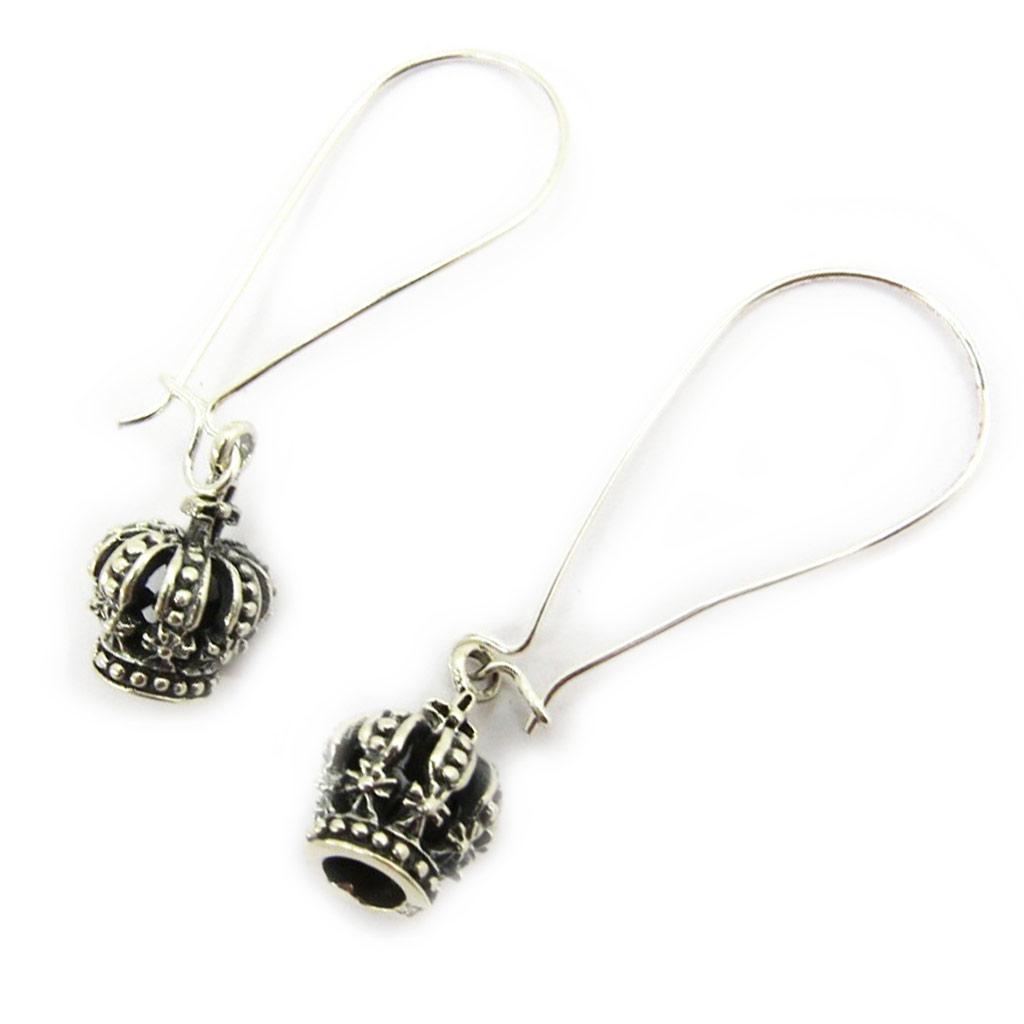 Les Trésors De Lily [E5222] - Серебряные серьги «Королевы»