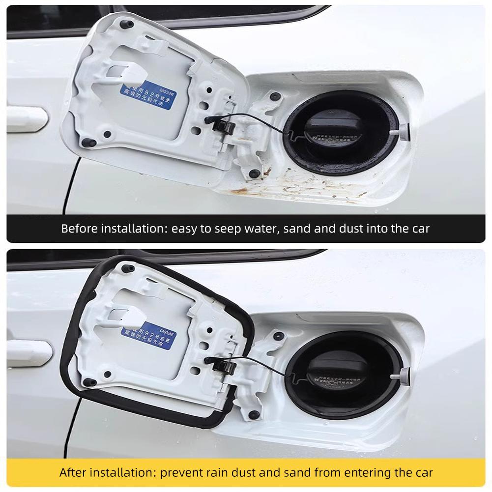 Уплотнительная лента для топливного бака автомобиля, уплотнительные ленты, резиновая крышка топливного бака, водонепроницаемый стиль для Toyota RAV4 2020-2023, аксессуары