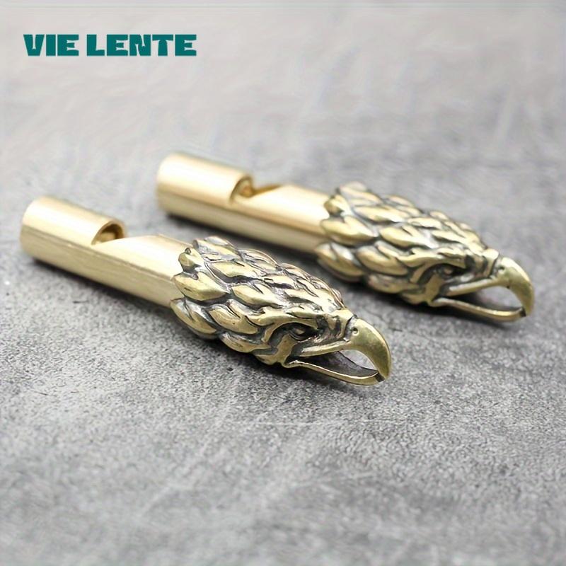 Premium Large Copper Eagle Head Whistle - Durable Ideal For Emergency Survival Outdoor Sports
