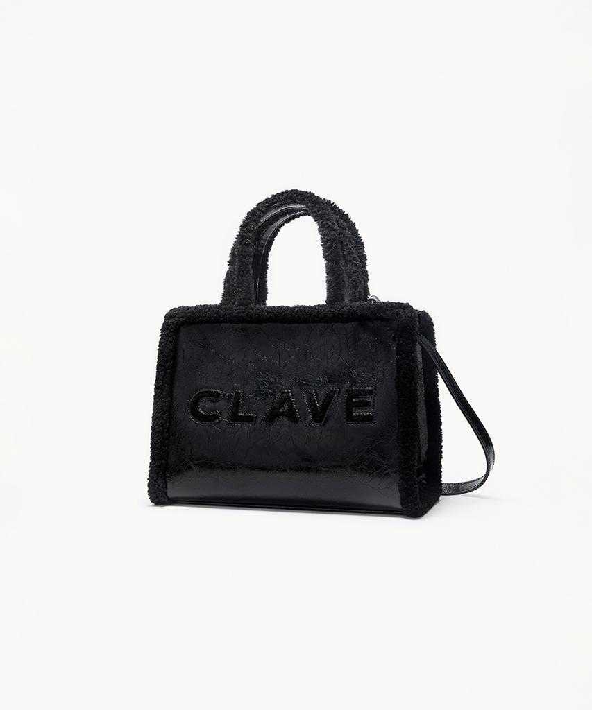Clave Bonnie Small Black Tote Bag (Bonnie Black Tote Bag)