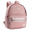 Fila Logo Zipper Fabric Backpack Mini Women backpack Nude-Pink F13W519166F-PK