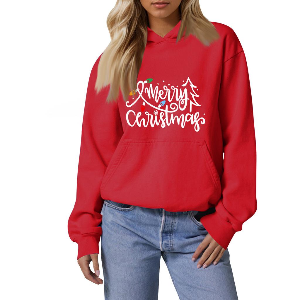 Женская мода, женский легкий пуловер с длинными рукавами и карманами, толстовка с капюшоном в стиле консервативного стиля