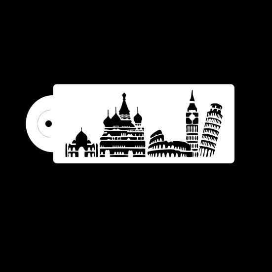 Многофункциональный шаблон для торта, чистый трафарет, ориентир, посуда для выпечки