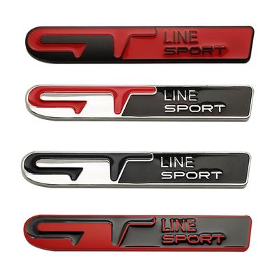 НОВАЯ наклейка на автомобиль GT LINE SPORT 3D металлическая эмблема значок наклейка для Renault Megane 2 3 Duster Logan Clio Laguna 2 Captur Автостайлинг