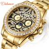 Durenwei Luxury Men's Multifunctional Day-Date Waterproof Automatic Mechanical Watch