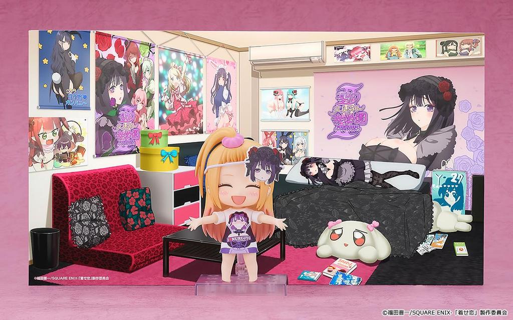 Nendoroid TV Anime Doll Falls In Umi Kitagawa Null Woman Full Graphic Plastic Painted Movable Figure "The Dress-Up [Bisque Doll] Love" T-shirt Ver.