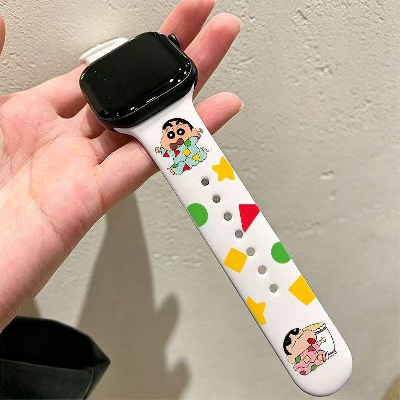 Пижама Xiaoxin для ремешка Apple Watch iwatchsS11/11/1 Силиконовый AppleUltra 1 Цвет SE