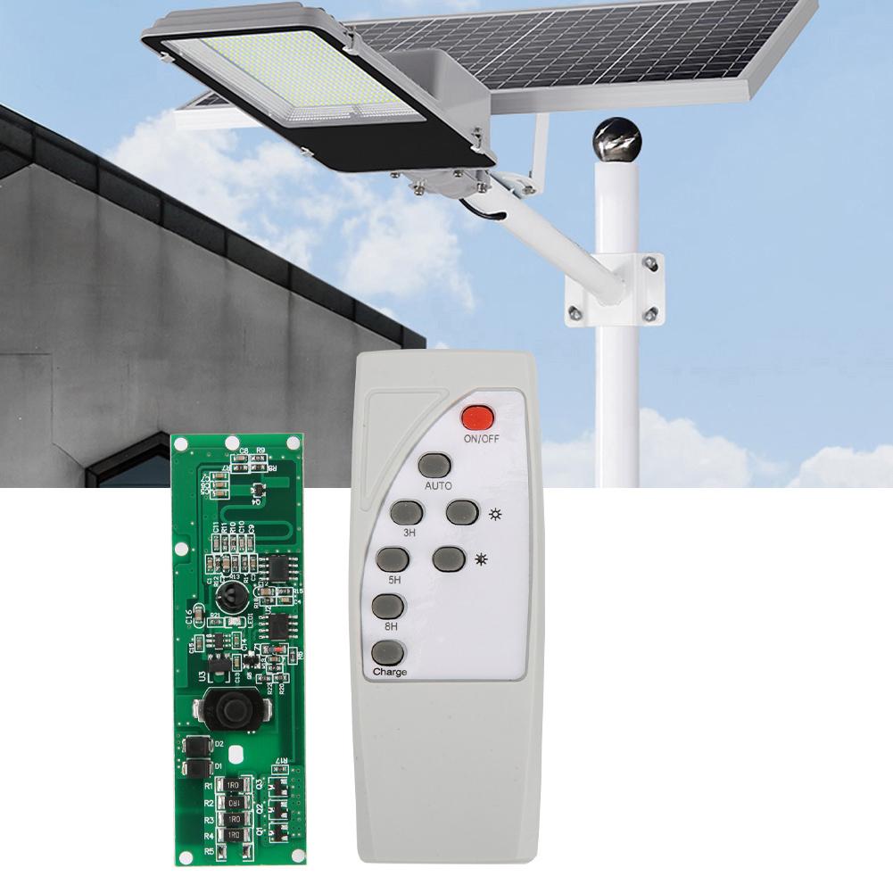 Солнечная плата с датчиком света, радаром и индукцией человеческого тела, с пультом дистанционного управления
