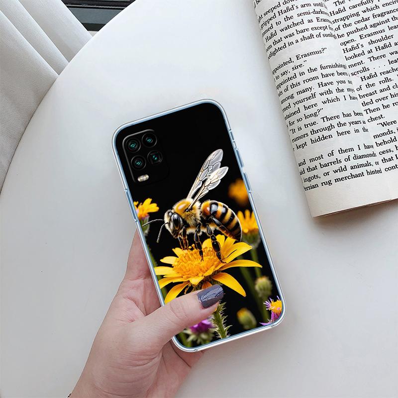 RA3 Art Bees Cartoon Phone Case for Motorola Moto G10 G20 G30 G31 G32 G34 G35 G41 G42 G50 G51 G52 G55 G60 G60S G62 G71 G72 G75