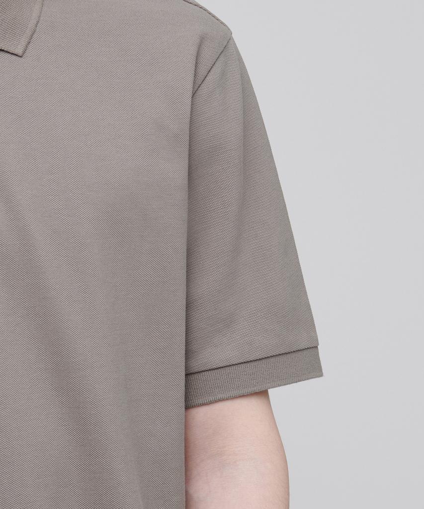 MUSINSA STANDARD Basic Pique Polo Shirt [Dusty Beige]