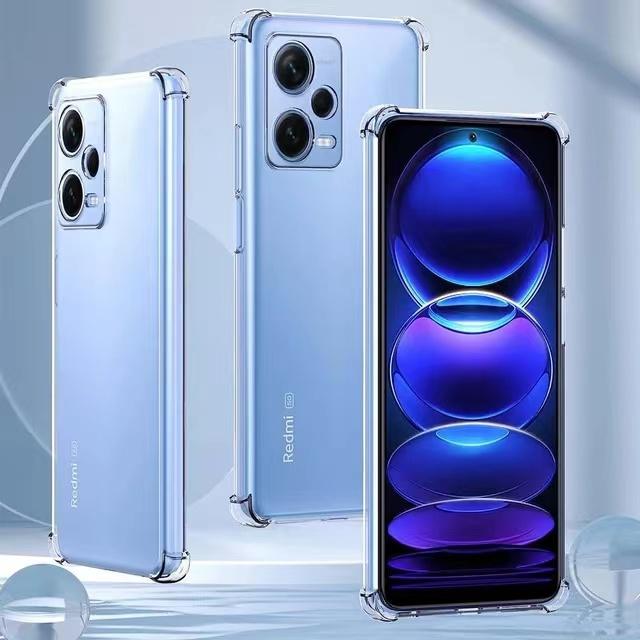Роскошный прозрачный чехол для телефона Redmi Note 12 12s Note 13 Pro Plus 5G POCO X5 X6 Pro 5G противоударный силиконовый прозрачный чехол