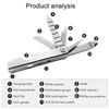 Брелок-мультитул 11 в 1, отверточная насадка, складной мультиинструмент, открывалка для бутылок, портативный карманный инструмент для активного отдыха, кемпинга