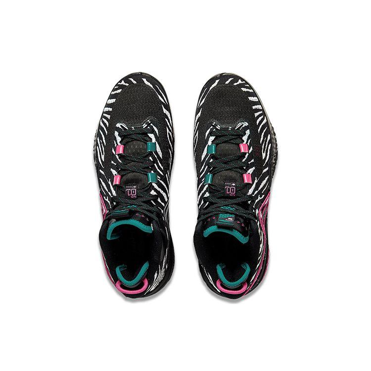 Li Ning Jiao Ao Ye Shou 2023 New Outdoor Basketball Shoes Men Basketball Shoes Black White ABFT045-1