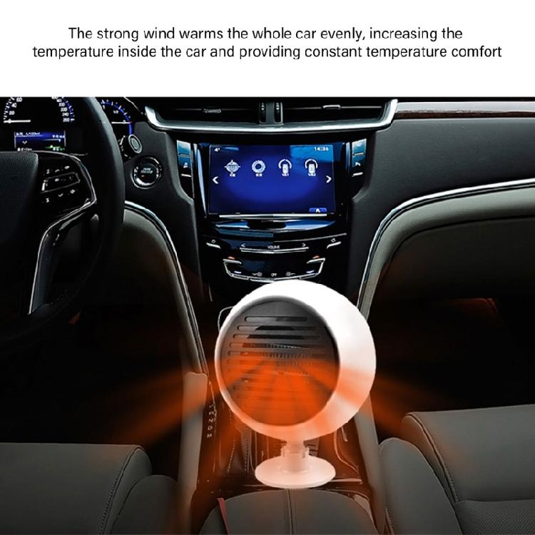 12V Обогреватель лобового стекла, Автомобильный обогреватель, Вентилятор теплого воздуха для автомобиля, Энергосберегающий для четкой видимости, Безопасный опыт вождения