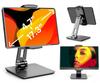 ROADOM Tablet iPad Mobile Monitor Smartphone Adjustable Compatible with Tabletop Made of Aluminum Work from Online Compatible with Stand, Stand,