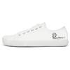 Maison Margiela Tabi Canvas Low White Spill Men Sneakers S37WS0495-P2347-T1003