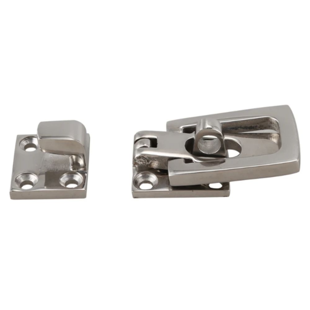 Silver Finish Door Lock Catch Marine Grade Marine Hardware Marine Hold Down Clamp Locker