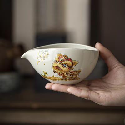 Трава и дерево Серая глазурь Чашка справедливости Сиши Дзен Ручная работа Керамический Жаростойкий Чайник для заваривания чая Набор для чая Кунг-фу Чашка-пиала с носиком «Орлиный клюв»